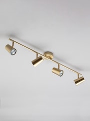 BHS Harvey Brass Harvey 4 Light Spotlight - Image 2 of 5