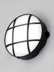 BHS Black Cano 15W LED Round Bulkhead Outdoor Light - Image 3 of 4