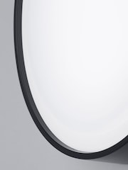 BHS Black Ripon LED Round Flush Wall Outdoor Light - Image 2 of 2