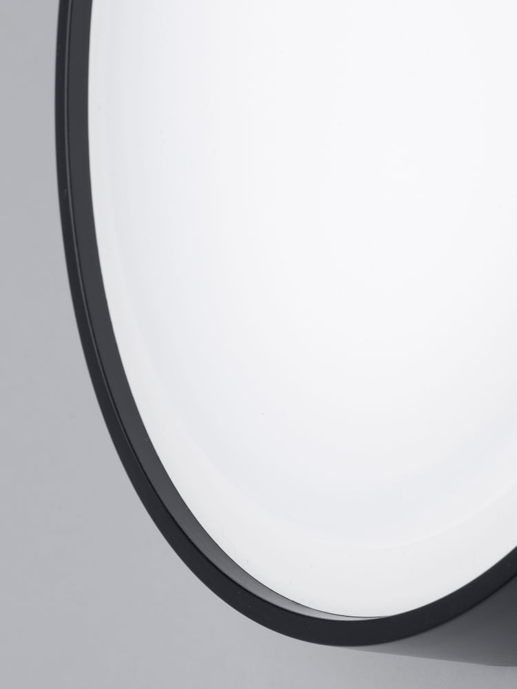 BHS Black Ripon LED Round Flush Wall Outdoor Light - Image 2 of 2