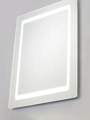 Silver Ref LED Bathroom Mirror - Image 1 of 3