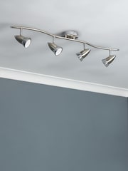BHS Silver 4 Light Spotlight - Image 3 of 7