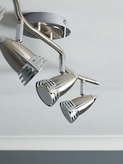 BHS Silver 4 Light Spotlight - Image 5 of 7