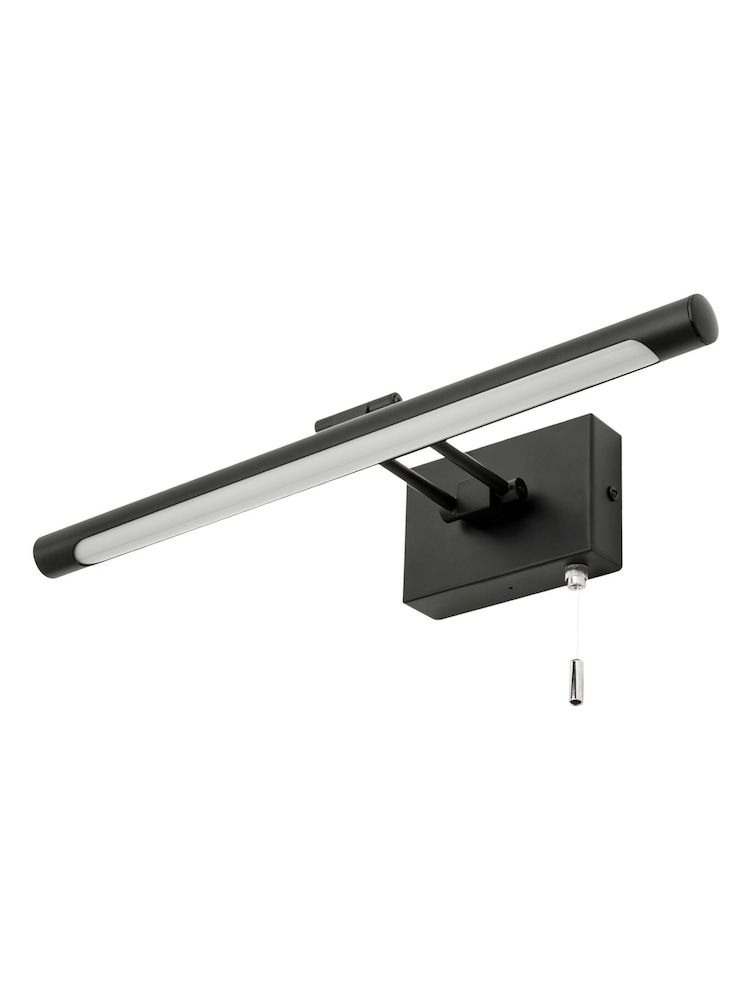 BHS Black Chai Mirror and Picture Bathroom Wall Light - Image 2 of 5 BHS Black Chai Mirror and Picture Bathroom Wall Light - Image 2 of 5