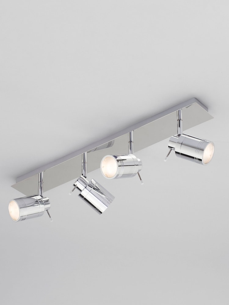 Silver BHS Scorpius Spotlight Ceiling Light - Image 2 of 3 Silver BHS Scorpius Spotlight Ceiling Light - Image 2 of 3