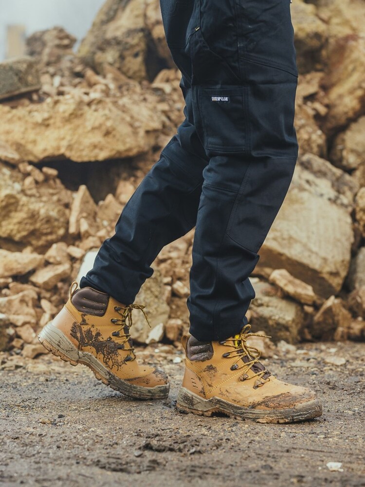 Amblers Safety Brown 308C Metal Free Safety Boots - Image 1 of 6