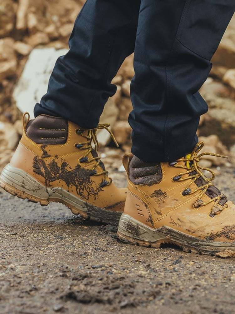 Amblers Safety Brown 308C Metal Free Safety Boots - Image 2 of 6