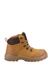 Amblers Safety Brown 308C Metal Free Safety Boots - Image 3 of 6