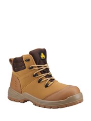 Amblers Safety Brown 308C Metal Free Safety Boots - Image 4 of 6
