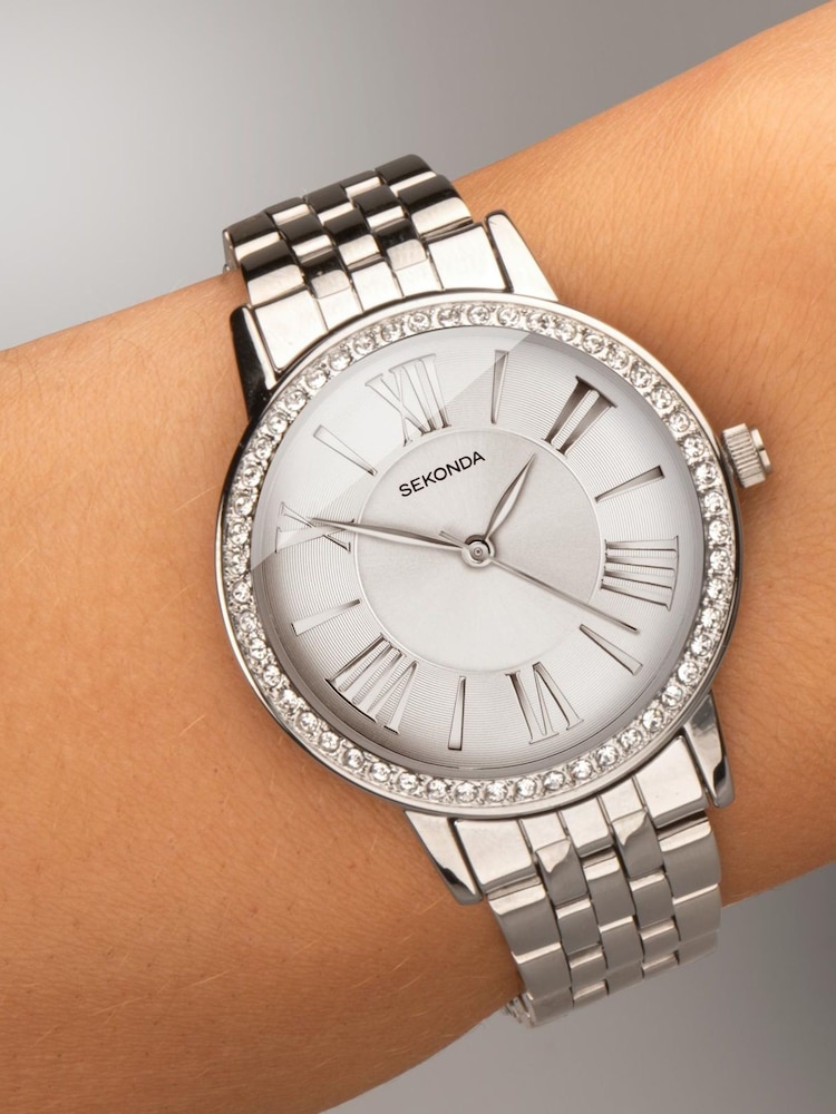 Sekonda Ladies Silver Tone Watch - Image 1 of 4