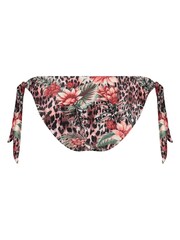 Hunkemöller Brown Animalia Rose Bikini Bottoms - Image 5 of 5