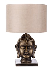 BHS Gold Buddha Table Lamp - Image 4 of 4