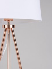 BHS Copper Tristan Large Table Lamp - Image 2 of 4
