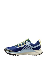 Nike Blue React Pegasus Trail 4 Running Trainers - Image 2 of 4