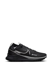 Nike Black React Pegasus Trail 4 Gore-Tex Running Trainers - Image 1 of 15