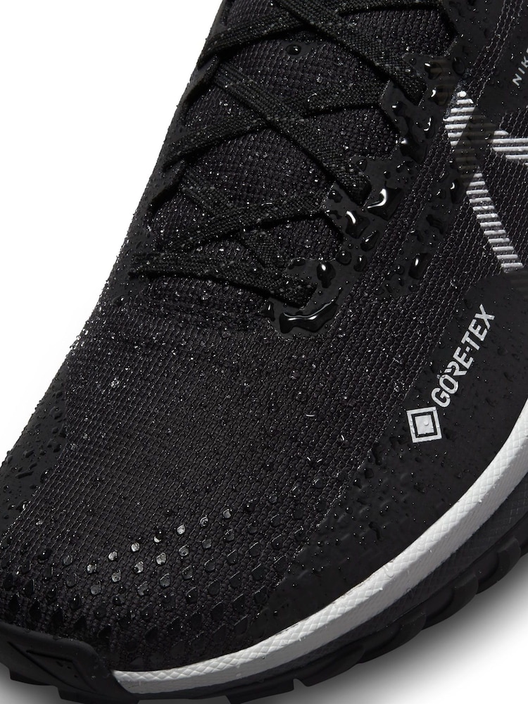 Nike Black React Pegasus Trail 4 Gore-Tex Running Trainers - Image 10 of 15