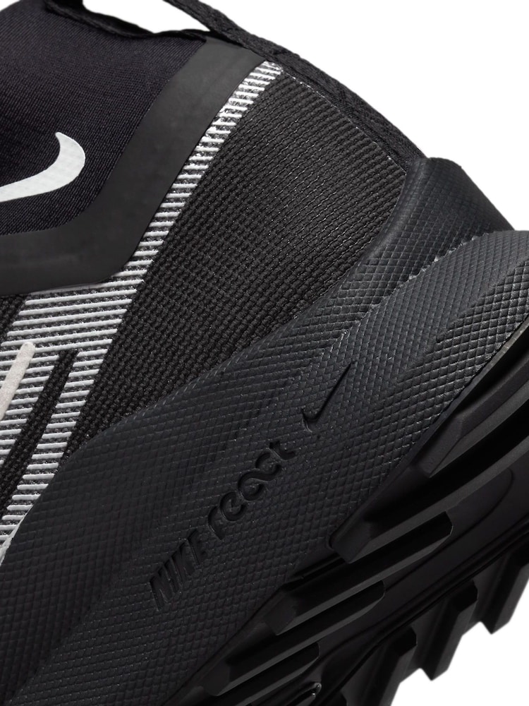 Nike Black React Pegasus Trail 4 Gore-Tex Running Trainers - Image 11 of 15