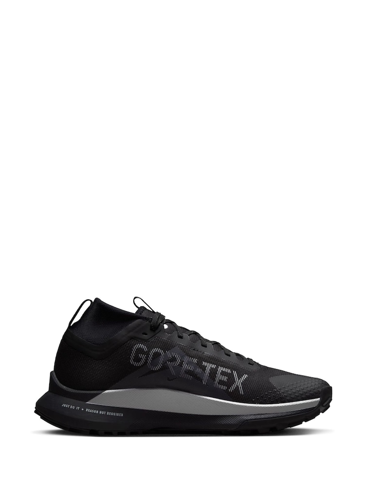 Nike Black React Pegasus Trail 4 Gore-Tex Running Trainers - Image 4 of 15