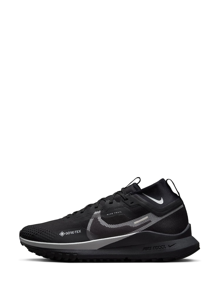 Nike Black React Pegasus Trail 4 Gore-Tex Running Trainers - Image 5 of 15