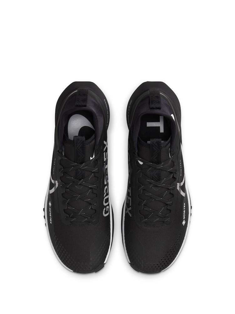 Nike Black React Pegasus Trail 4 Gore-Tex Running Trainers - Image 9 of 15