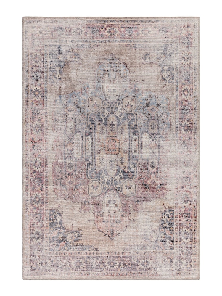 Asiatic Rugs Red Kaya Lila Washable Rug - Image 2 of 5