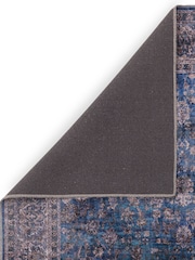 Asiatic Rugs Blue Kaya Ava Washable Rug - Image 4 of 5