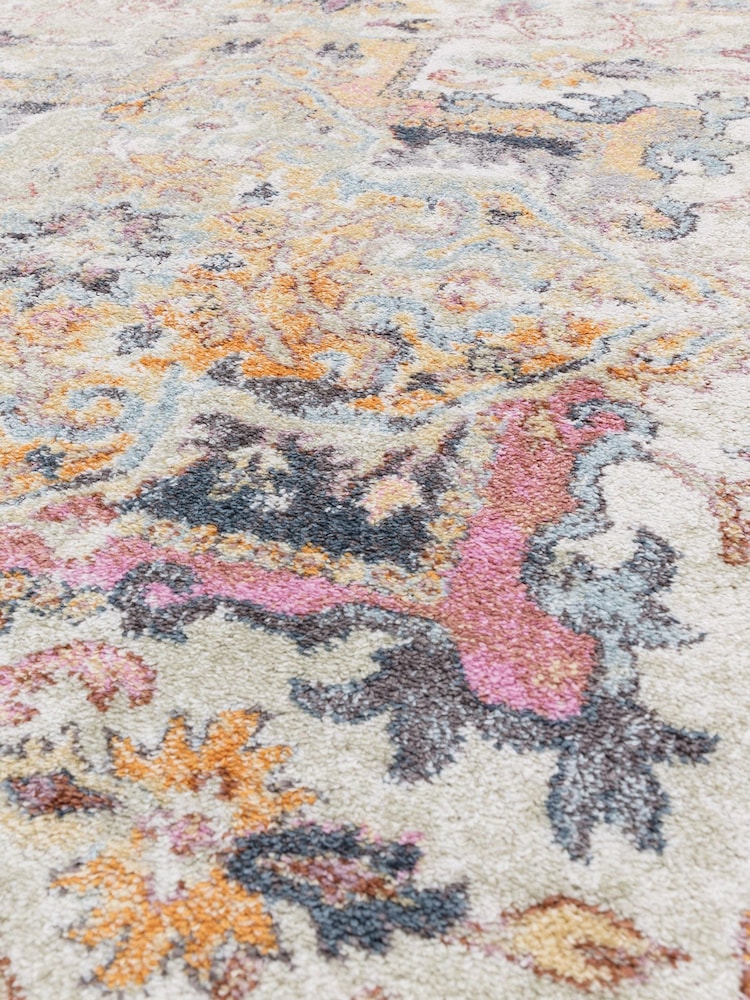 Asiatic Rugs Natural Kira Flores Rug - Image 7 of 7 Asiatic Rugs Natural Kira Flores Rug - Image 7 of 7