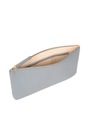 Pure Luxuries London Arlesey Leather 100% Cotton Clutch Bag - Image 6 of 6