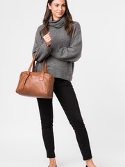 Cultured London Hammersmith Leather Handbag - Image 6 of 6