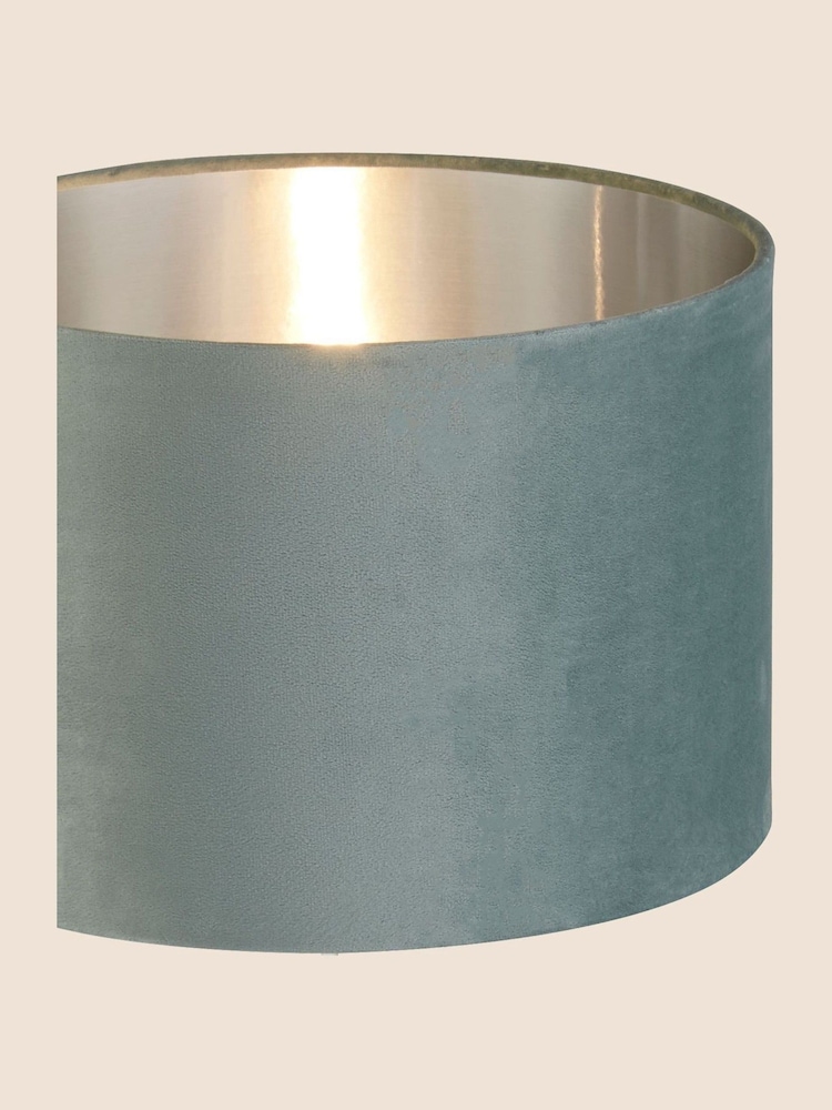 Searchlight Josie Sage Green Velvet Easy Fit Shade - Image 3 of 3