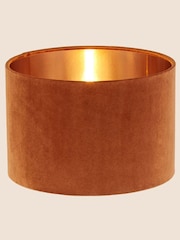Searchlight Josie Orange Velvet Easy Fit Shade - Image 2 of 3