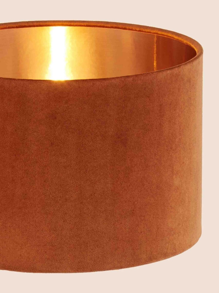 Searchlight Josie Orange Velvet Easy Fit Shade - Image 3 of 3