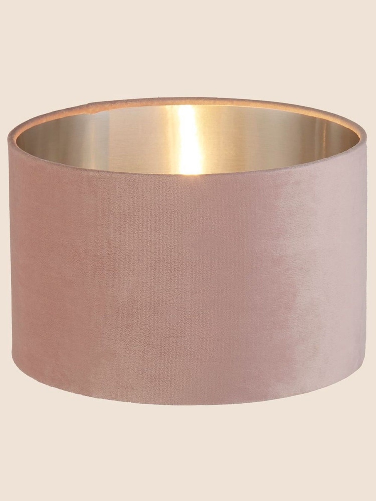 Searchlight Josie Pink Velvet Easy Fit Shade - Image 2 of 3