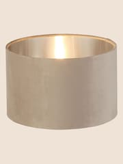 Searchlight Josie Taupe Velvet Easy Fit Shade - Image 2 of 3