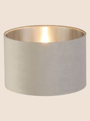 Searchlight Josie Light Grey Velvet Easy Fit Shade - Image 2 of 3