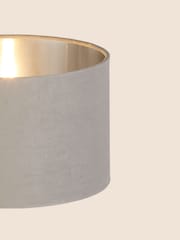 Searchlight Josie Light Grey Velvet Easy Fit Shade - Image 3 of 3