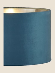 Searchlight Josie Teal Blue Velvet Easy Fit Shade - Image 3 of 3
