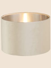 Searchlight Josie Cream Velvet Easy Fit Shade - Image 2 of 3