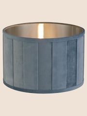 Searchlight Lucy Turquoise Blue Velvet Easy Fit Shade - Image 2 of 3