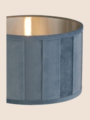Searchlight Lucy Turquoise Blue Velvet Easy Fit Shade - Image 3 of 3