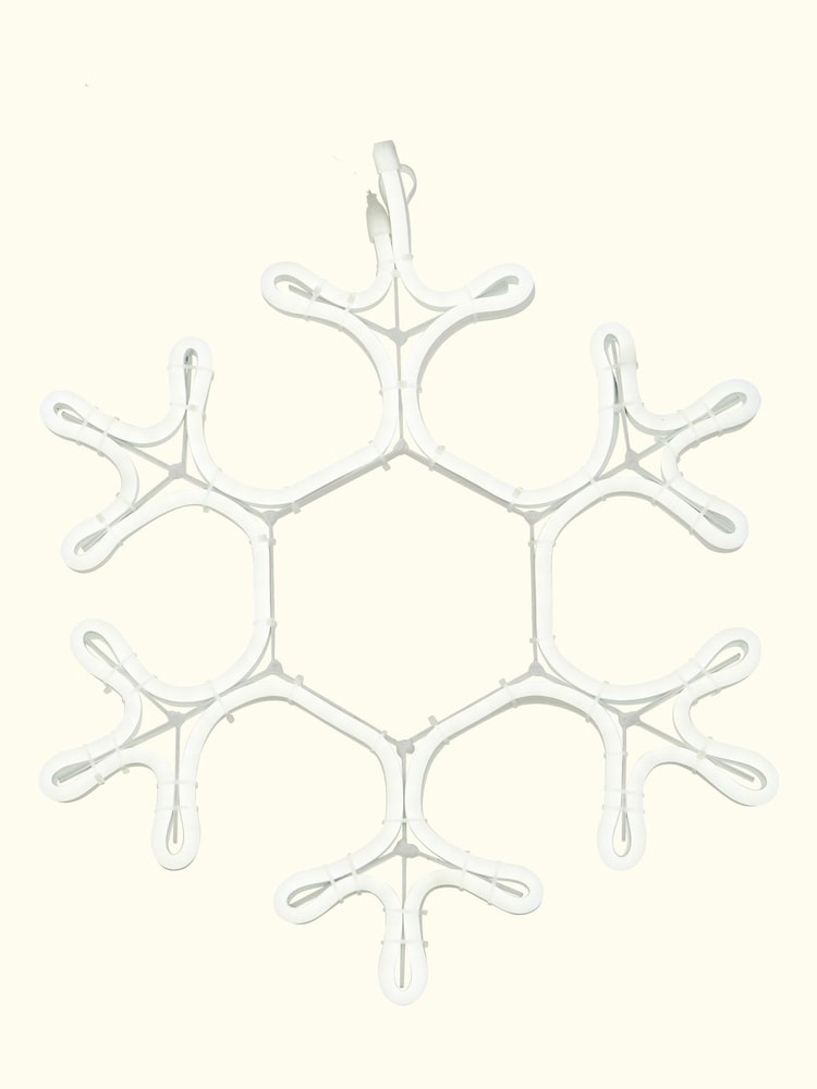 Searchlight Christmas LED Neon Snowflake Light - Image 2 of 3