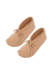 Pure Luxuries London Millom Cashmere & Merino Wool Slippers - Image 1 of 5