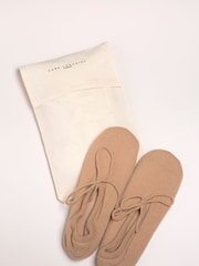 Pure Luxuries London Millom Cashmere & Merino Wool Slippers - Image 5 of 5
