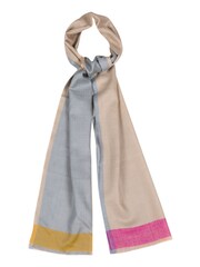 Pure Luxuries London Grey Hue Cashmere & Merino Wool Pashmina Scarf - Image 1 of 4