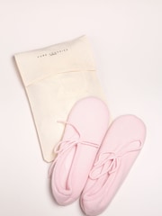 Pure Luxuries London Millom Cashmere & Merino Wool Slippers - Image 4 of 5