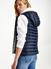 Tommy Hilfiger Blue Heritage Lightweight Down Gilet - Image 2 of 5