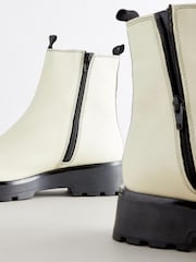 Knochen - Forever Comfort® Chelsea-Stiefel aus Leder mit dicker Sohle - Bild 9 von 9