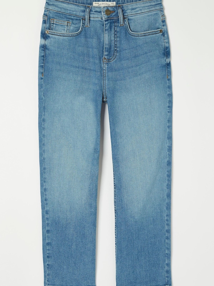 FatFace Blue Hamble Capri Jeans - Image 1 of 1