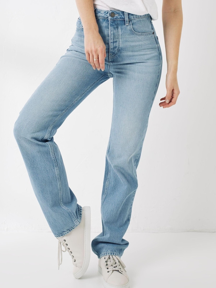 FatFace Blue Sutton Straight Jeans - Image 1 of 4