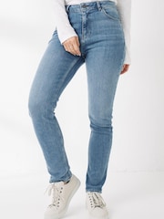 FatFace Blue Chesham Girlfriend Jeans - Image 1 of 1